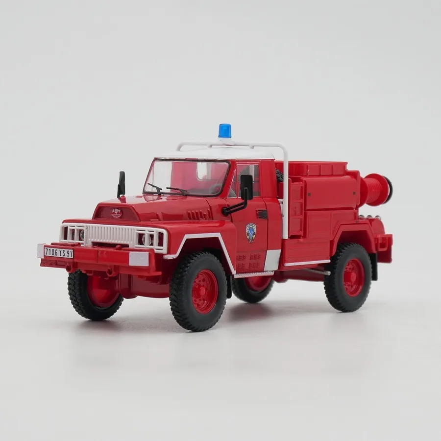 IXO 1:43 Scale TPK French Fire Truck Ladder Simulation Alloy Car Model Diecast Vehicle Collectible Souvenir Boys Toys