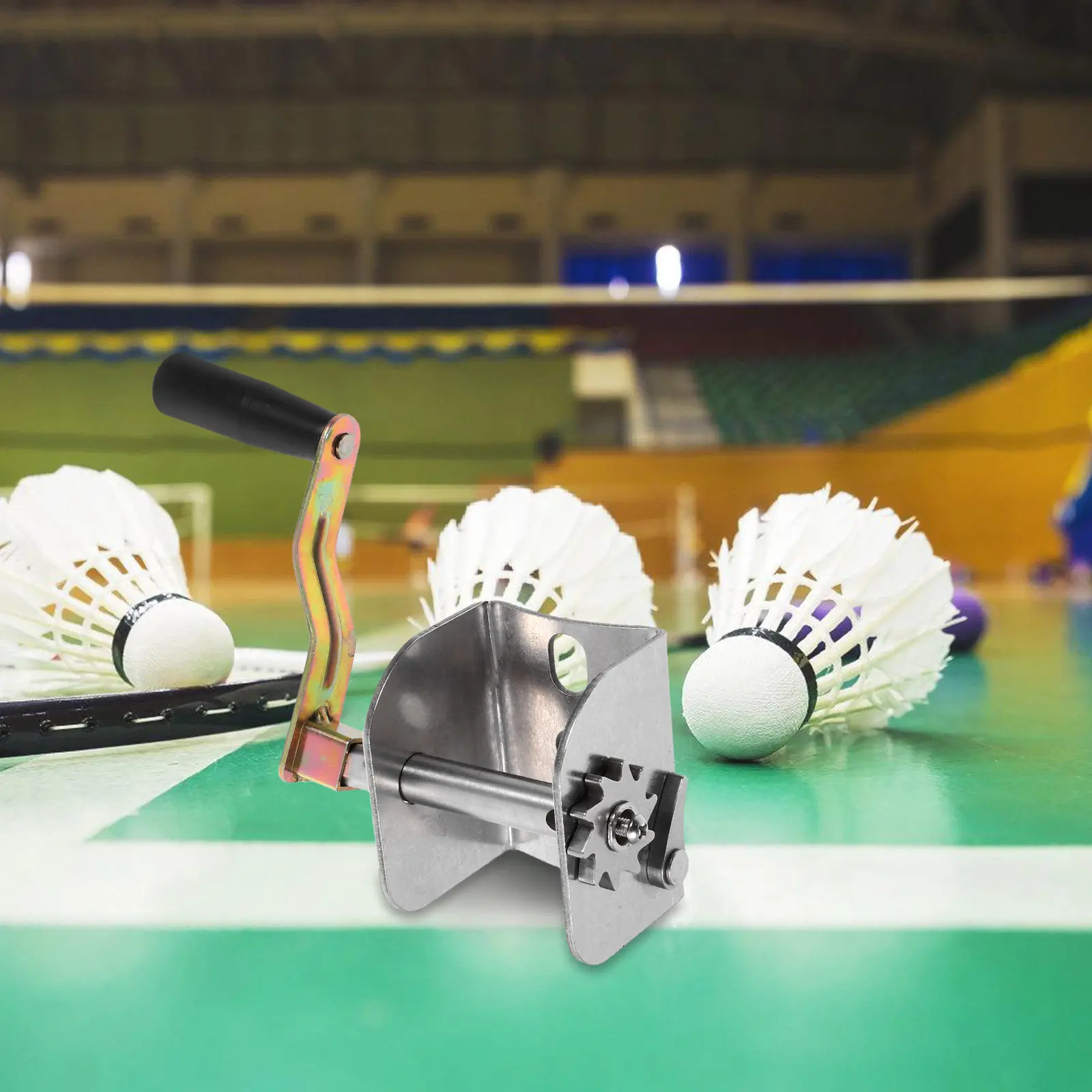 badminton-net-accessory-volleyball-net-tensioning-tool-manual-hand-crank-outdoor-sports-equipment-weatherproof-quick-install
