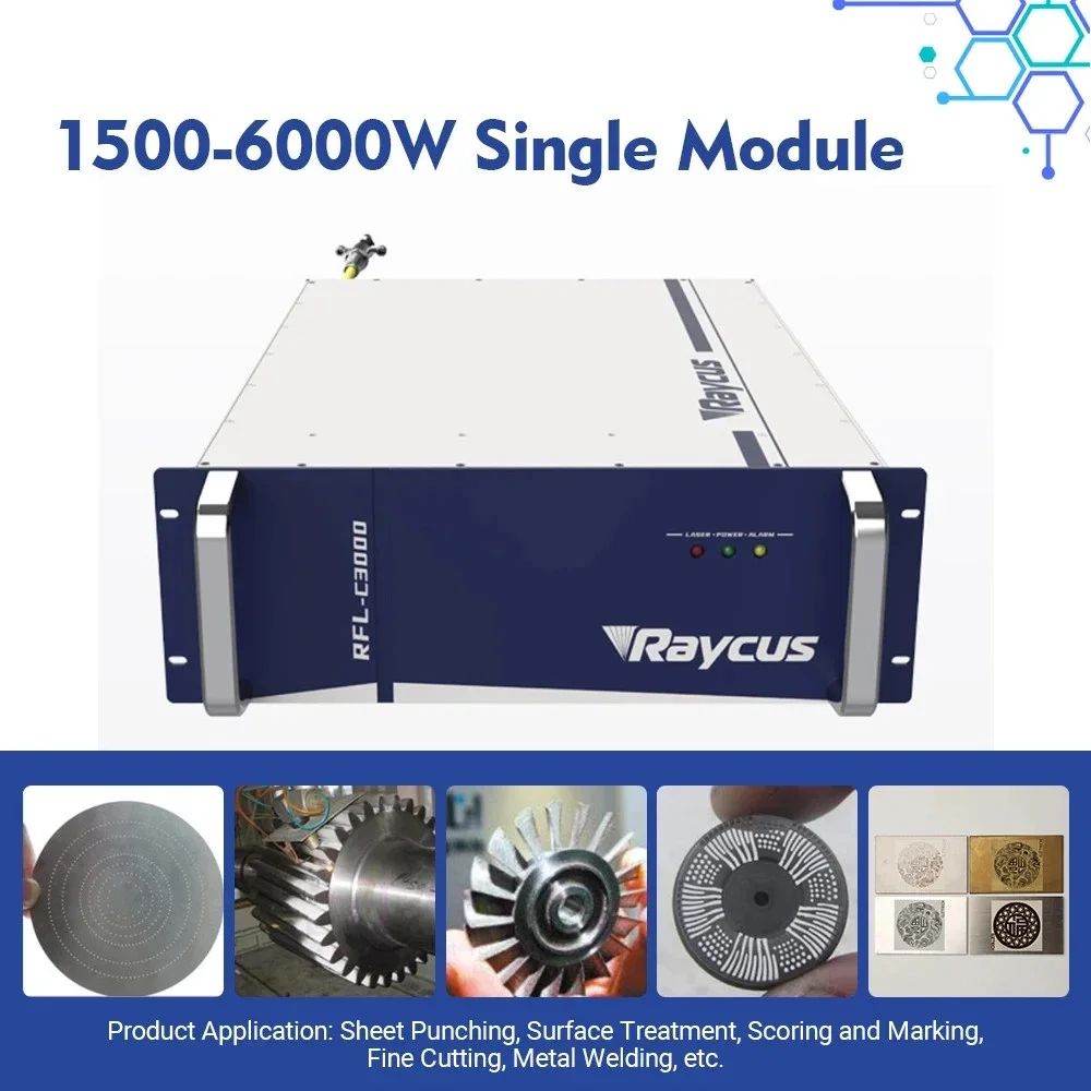 Original Raycus 3000W RFL-C3000H-CE CW Fiber Laser Source For Metal Cutting Fiber Laser Machine