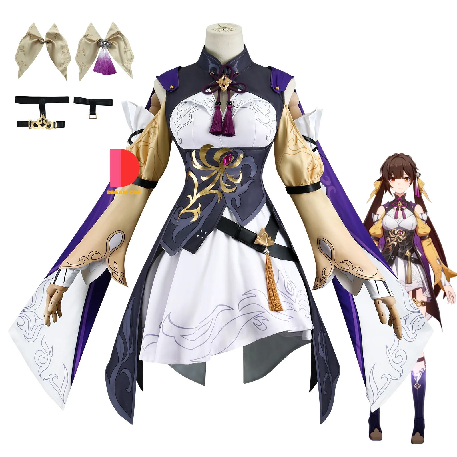 Honkai Star Rail Sushang Cosplay Costume Carnival Uniform Wig Anime Halloween Costumes for Women Game Full Outfit Set Hot Sale