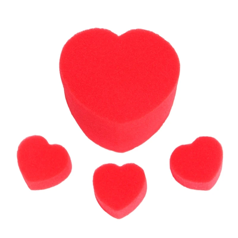 N80C Close-up Magic-Props Sponge Heart Tricks Party Activity Toy Pub Entertainment