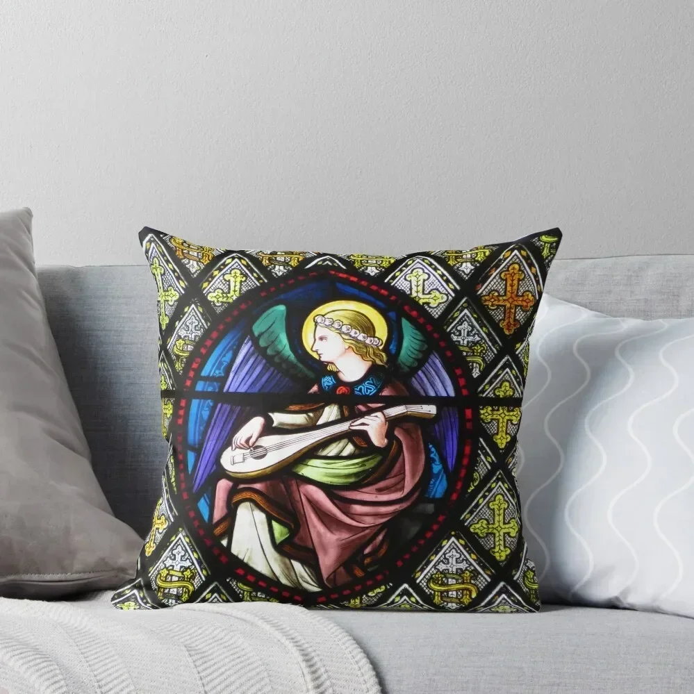 

Mandolin Throw Pillow Marble Cushion Cover luxury sofa pillows Embroidered Cushion Cover Room decorating items pillow