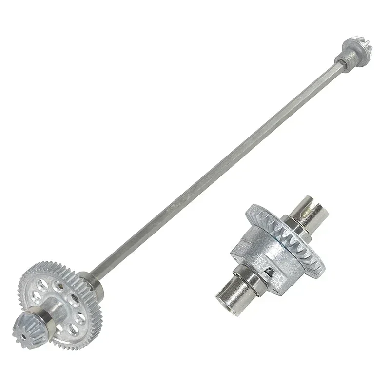 Eje de transmisión del eje principal totalmente metálico con juego de rodamientos de engranajes para Hosim XLH 9125 piezas de repuesto de coche teledirigido accesorios de actualización
