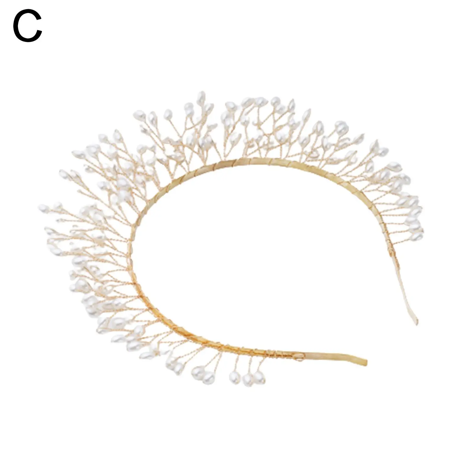موضة الذهب اللون عصابات الشعر العروس ليف Headbands حلية التيجان يترك الزفاف الشعر هوب اكسسوارات النساء الشعر مجوهرات الرومانية