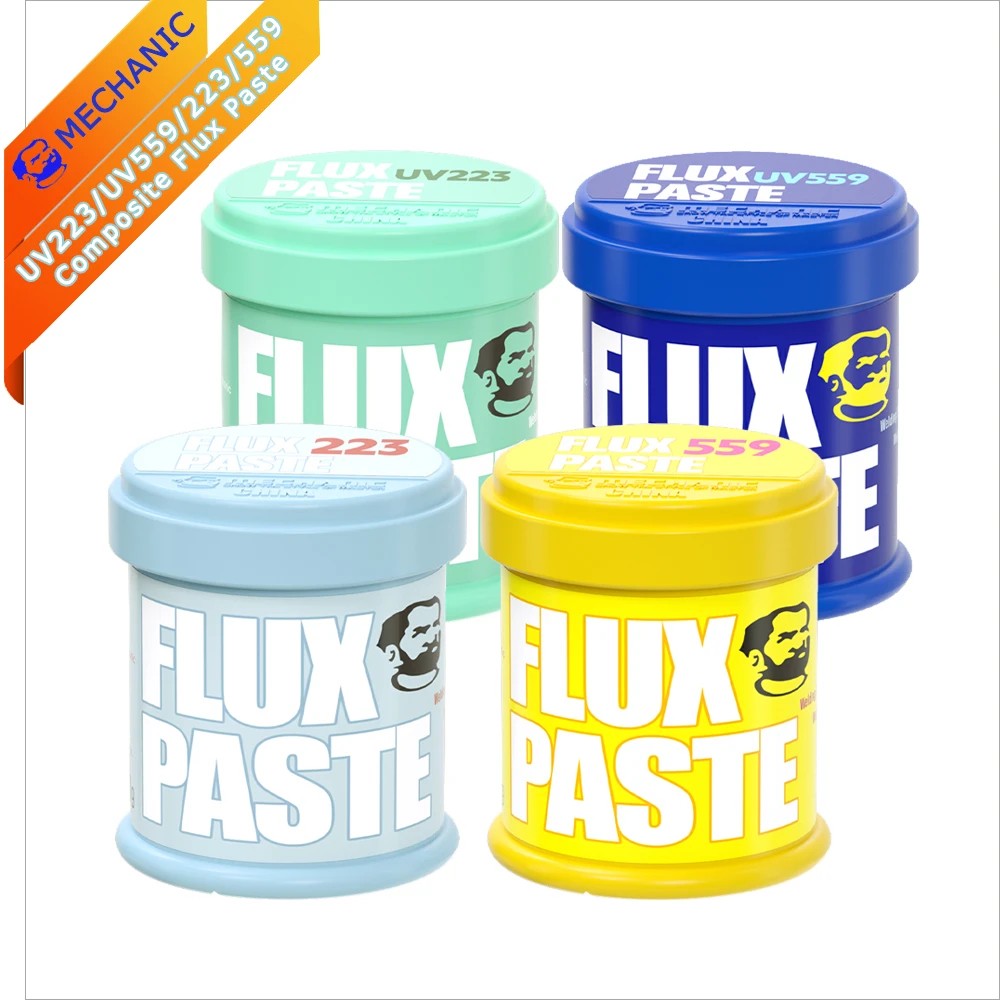 MECHANIC Flux Paste UV223/UV559 Moderate Activity Soldering Oil 559/223 High Activity for BGA Repair Super Composite Welding Aid