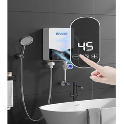 RYK, Instant Electric Water Heater Home Three Second Speed Heat Take A Shower Tankless Bathroom Bath Machine