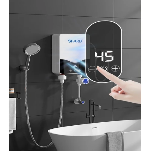 전기 인스턴트 탱크리스 난방 온수 히터, 주방 욕실 3 초 순간 급수 수도꼭지, 샤워 탭, 3500 W, 5500W