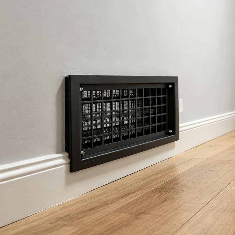 E7CD Mechanical Air Grille That Opens and Closes as Temperature Changes for Home