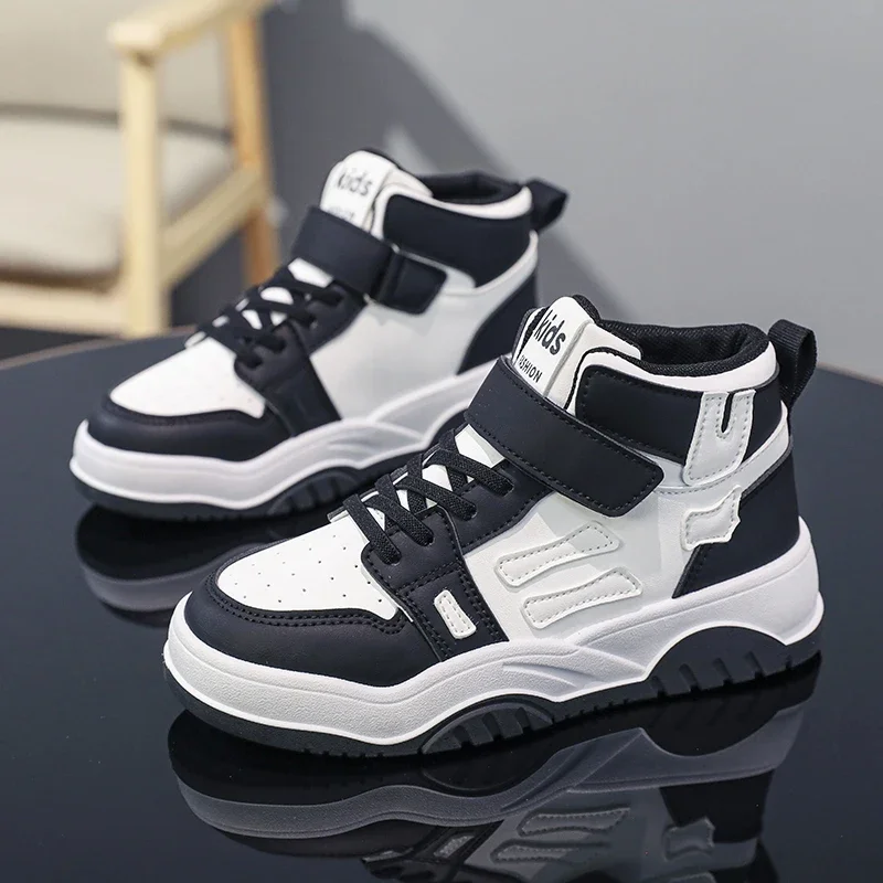 Kids Sneaker Girls boy Leather Luxury Flats Children Casual Shoes Boy School Tennis Sport Shoes for Girl   baby shoes