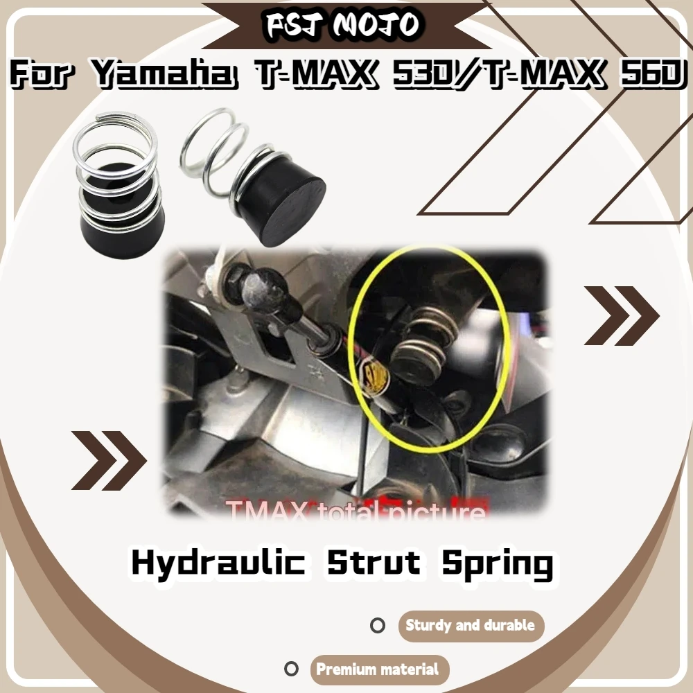 For Yamaha T‑MAX 530 T‑MAX 560 Seat Pop‑Up Assist Small Spring Durable Cushion Helper Parts Mod Accessories