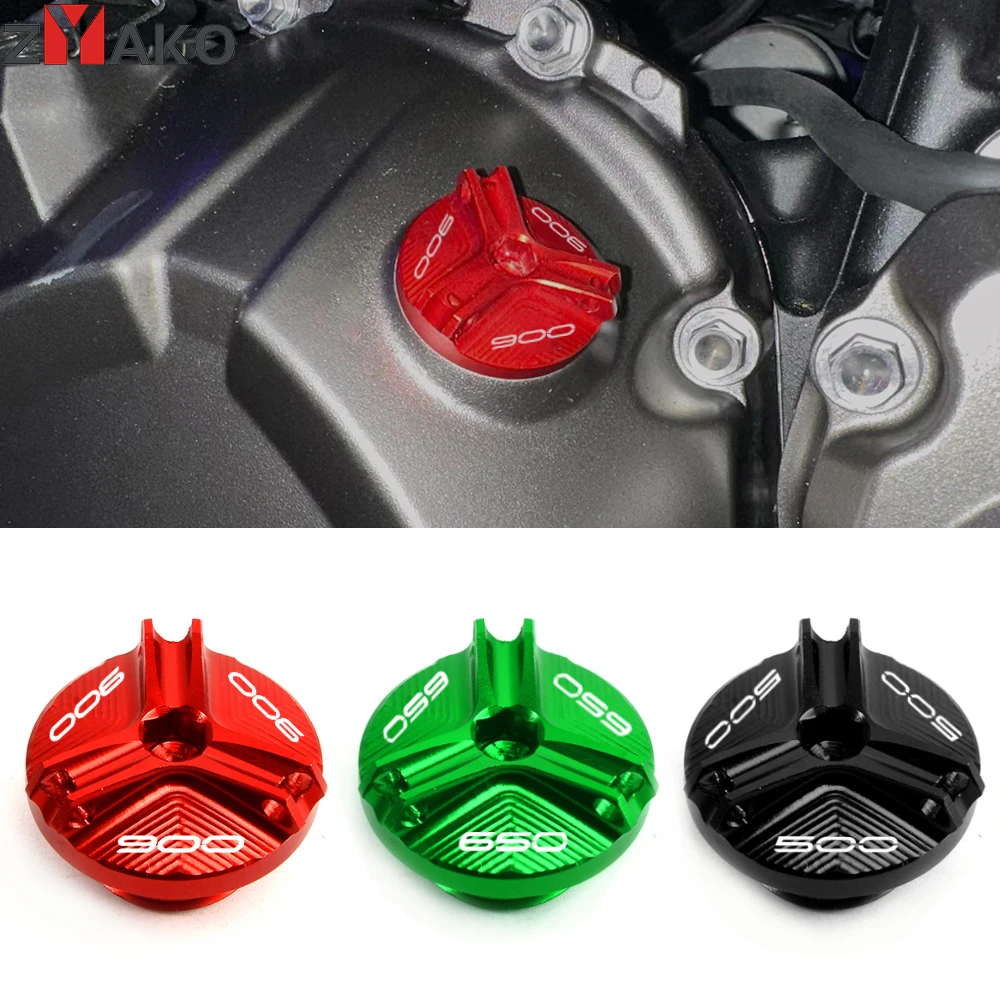 Voor Kawasaki Z900 RS Z650 Z500 Z400 Z800 Z1000 R SX Ninja 650 500 Versys 650 CNC Motorfiets Motorolievuldop Olie plug Cover