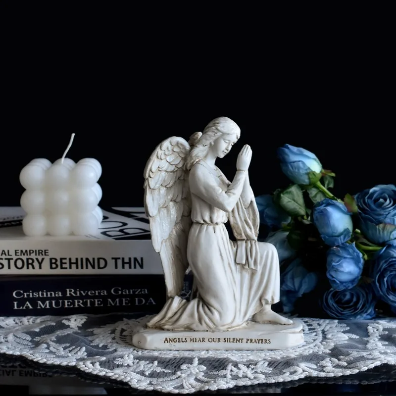 Prayer Angel Girl Resin Crafts, Home Decoration Ornaments, Exquisite Angel Guardians