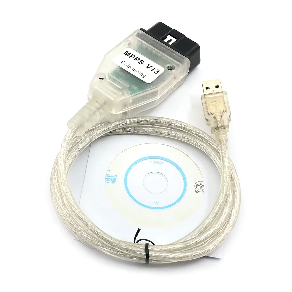 

MPPS V13 K+CAN Flasher ECU Chip Tuning MPPS V13.02 V13 Professional Diagnostic Cable For Au-di For For-d Auto Scanner Tool
