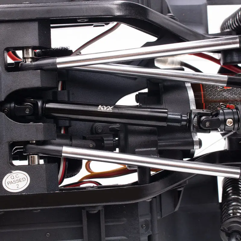 KYX simulation model frame RedcatGEN8 Red Cat driveshaft Explorer reinforced steel front and rear driveshafts