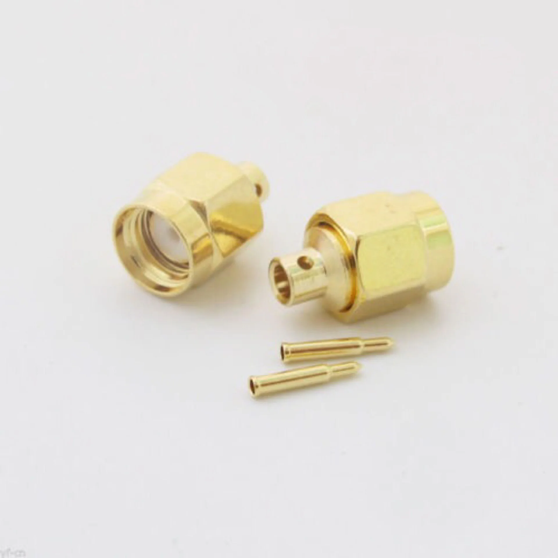 100 шт. RF коаксиальный SMA наружная внутренняя резьба игла для сварки SFT/SFX-50-2 полустальной полугибкий разъем RG405 086 проводов