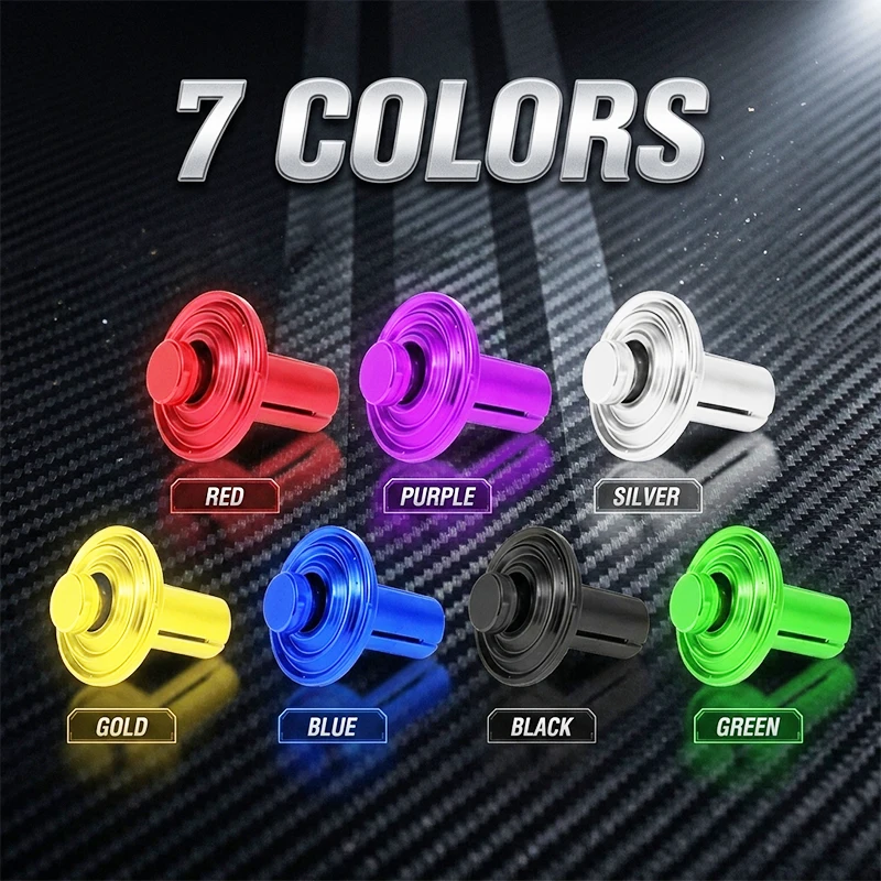 Motorcycle Expansion Buckle Aluminum Alloy Decorative Buckle Aluminum Rivet Screw Replacement Parts Motorcycle Accessories