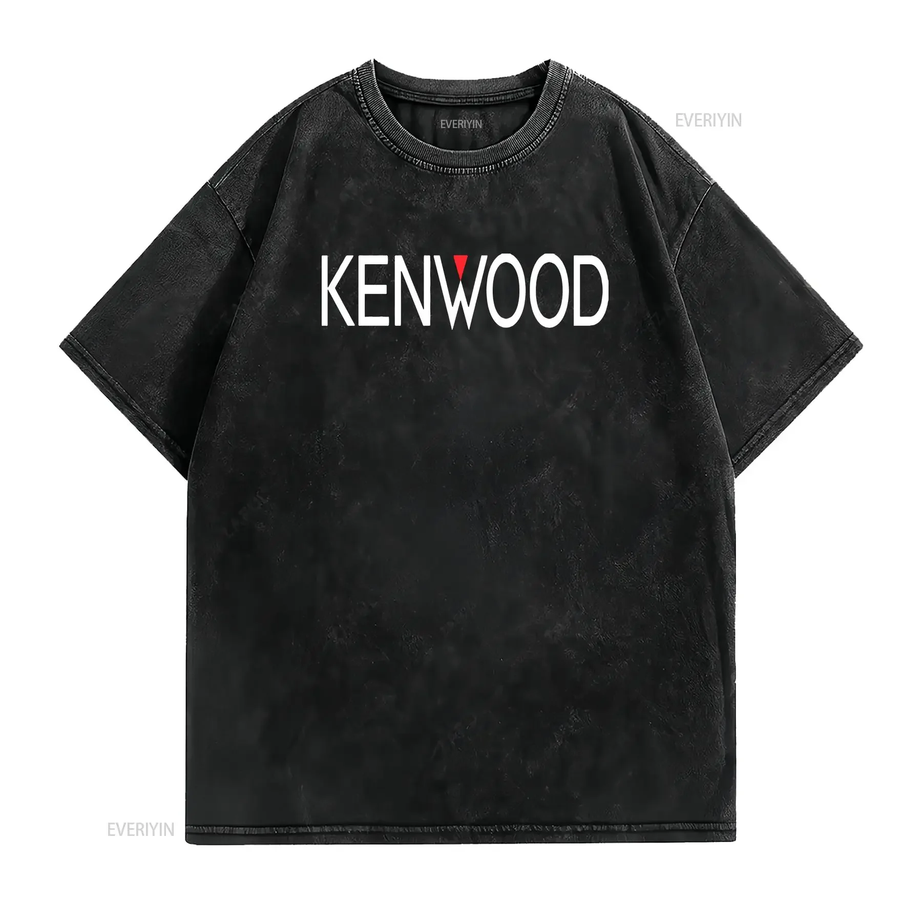 New T Shirt Kenwood Audio Car Logo Black Navy Grey White Size S 5XL vintage Washed Casual Stretched fashion homme streetwear