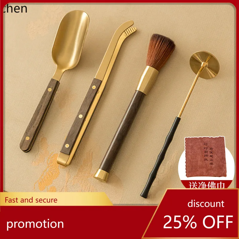 Cz buddhist hall cleaning tools buddha dust removal duster incense burner cleaning supplies sweeping guanyin soft bristle brush