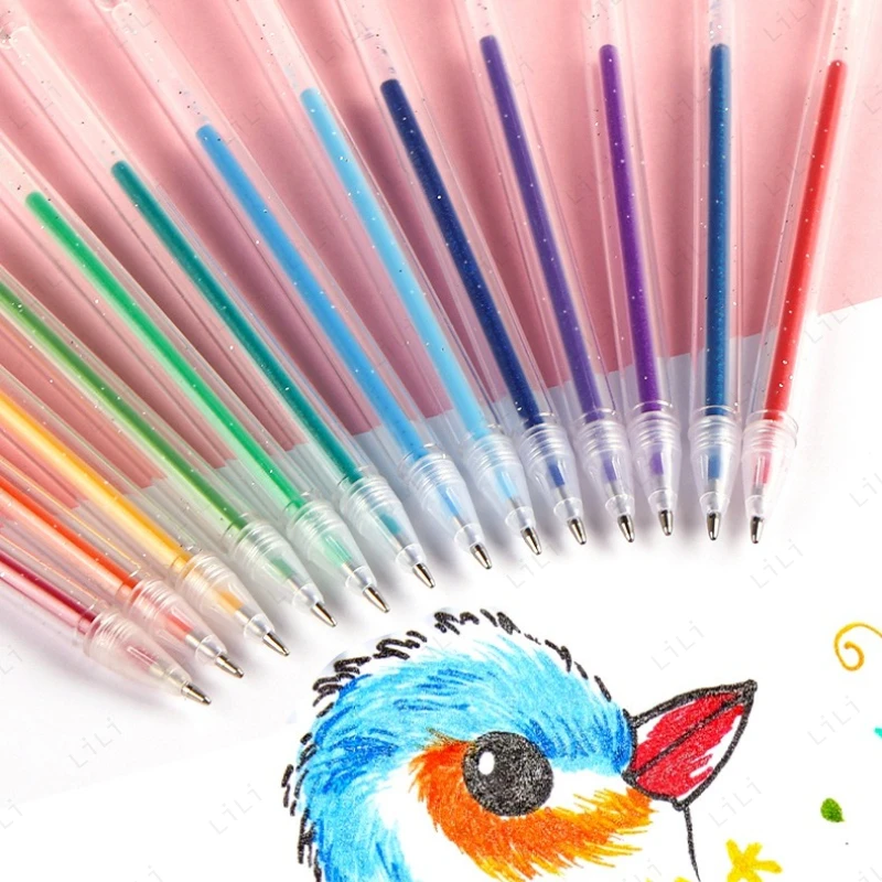 

Пресс Able Блестящая ручка Сверкающая студенческая ручка Красочный маркер Ручка Студенческий инструмент для рисования Праздничный подарок