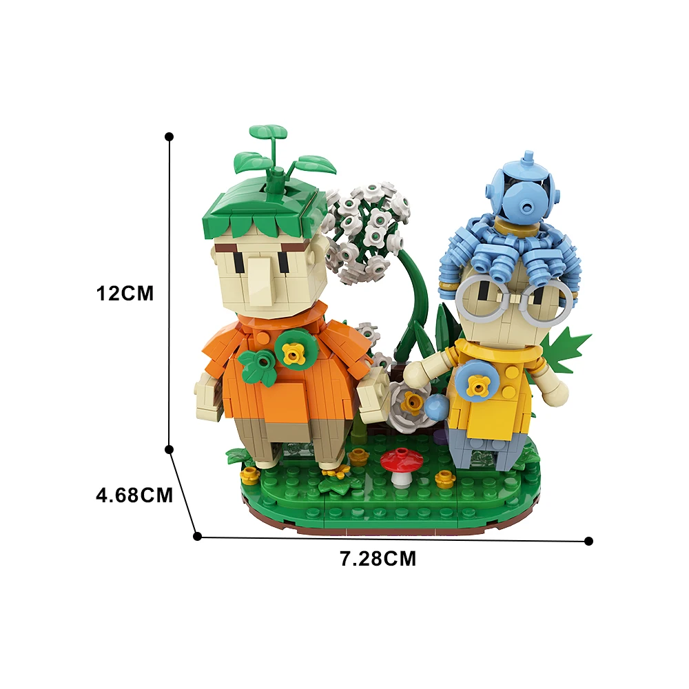 SETBRICKS MOC It Takes Two Game Building Block Collectible Toys For DIY Adult Kid Children Decoration Model Sets Gift