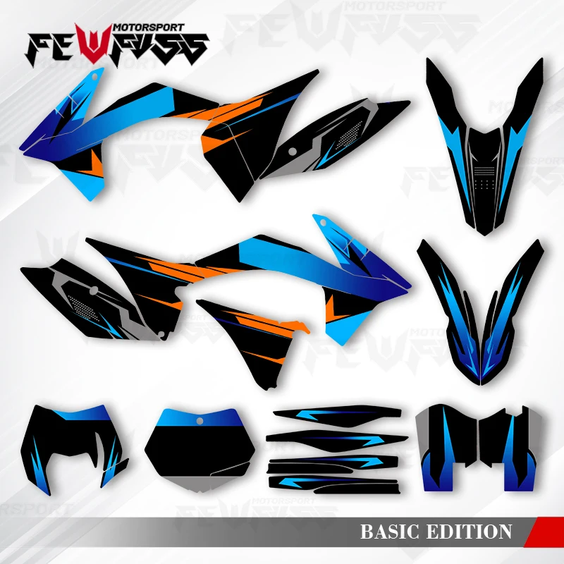 

Fewfuss графические наклейки наклейки для мотоцикла на заказ для KTM EXC 2012 2013 SXF 2011 2012 011