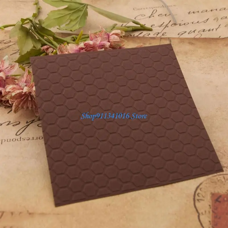 

Multifunctional Textured Embossing Folder Plastic Paper Embossing Templates for Scrapbooking Invitation Card Making