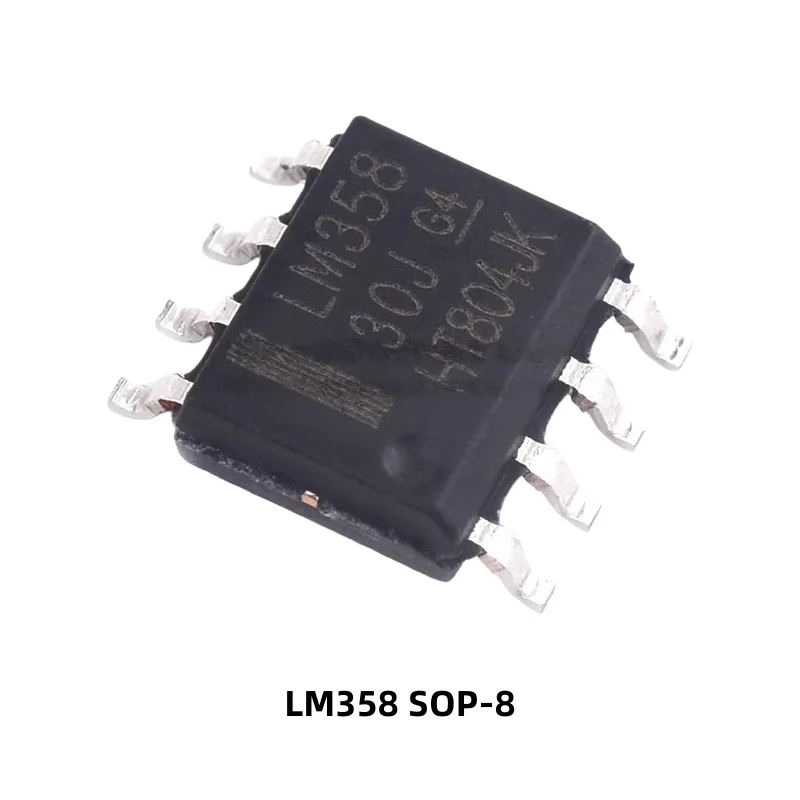 100 Stück SMT LM358 LM358DR LM358DT SOP-8 Zweikanal-Operationsverstärker-Chip IC – Detail 2