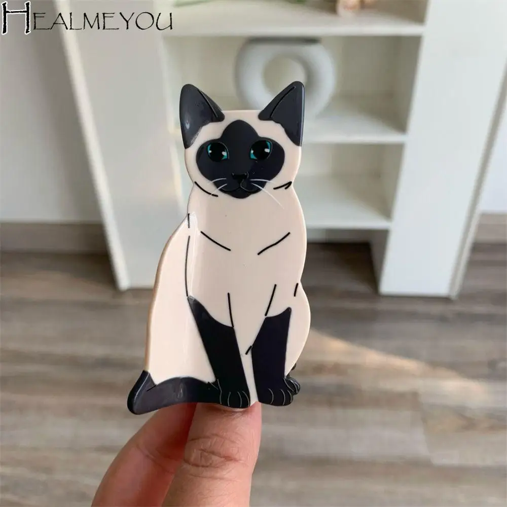 

Уксусная кислота, ацетат, кошачий коготь для волос, корейский стиль, мультяшный коготь котенка, зажим для волос, аксессуары для волос, головной убор, зажим в виде акулы, женский