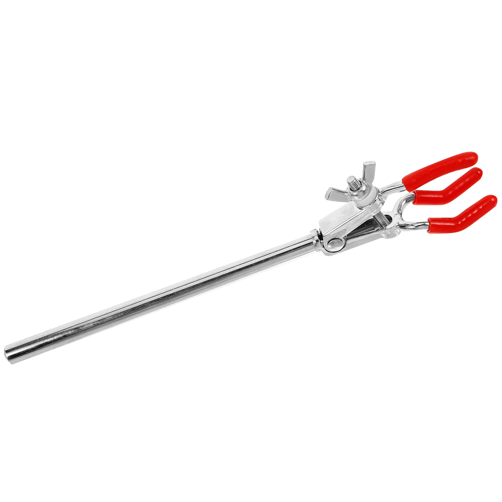 

Flask Stand Holder Clip Test Tube Clamp Zinc Alloy Lab Clamp Holder 3 Prongs Easy Operation Lab Supplies
