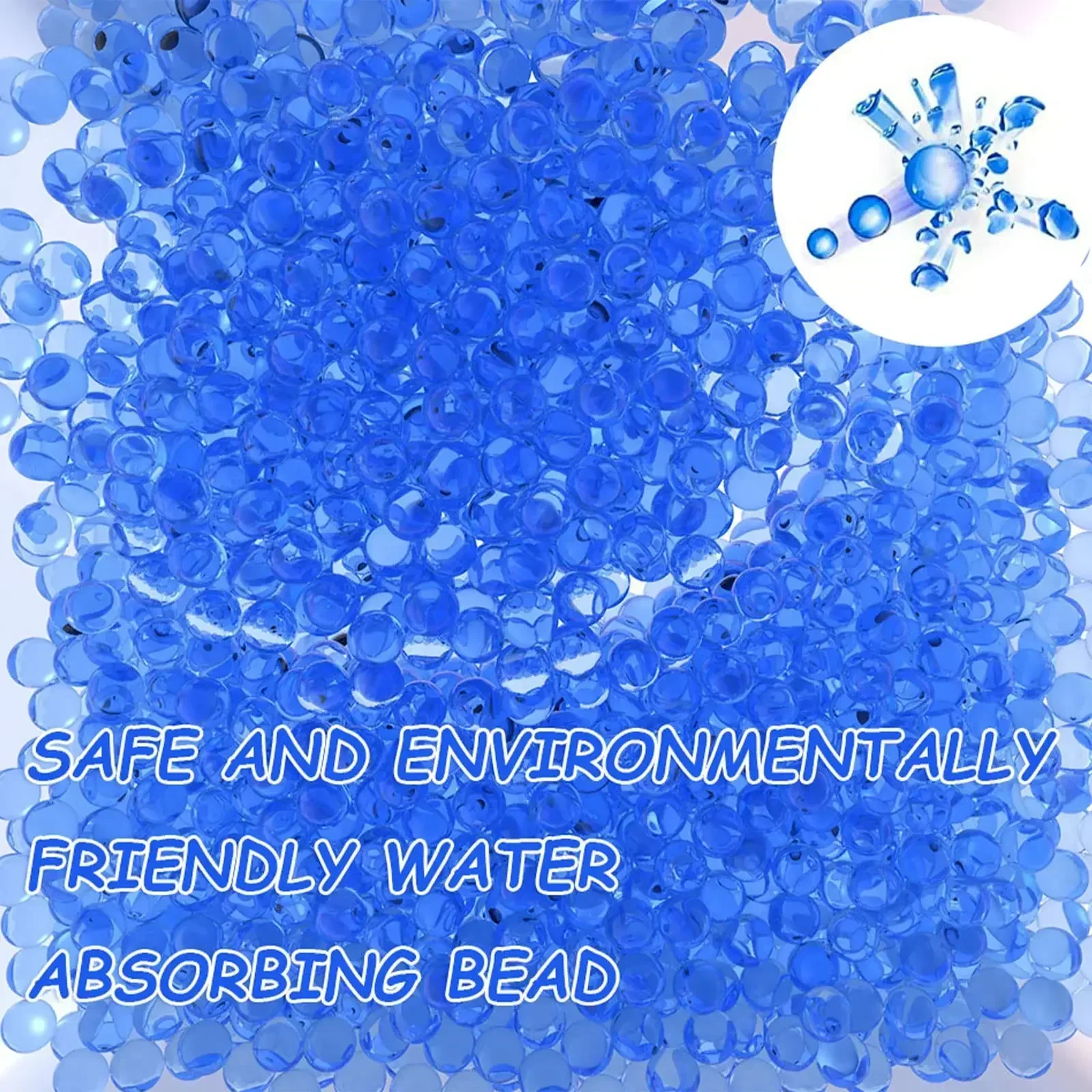 Munizioni per pistola WYGel con sacchetto filtro dell'acqua Perline d'acqua Ricarica Munizioni Non tossico Splater per gel d'acqua Sfera da 7-8 mm compatibile per munizioni Orbez