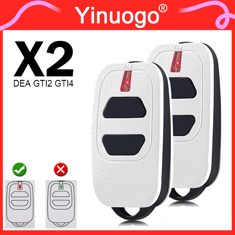 

1/2/10/20 шт. DEA GTI2 GTI4 GT2 GT4 GTI2N GTI4N GTI2M GTI4M MIO TR2 TR4 TR2N TR4N GENIE 273 Пульт дистанционного управления для гаражных ворот 433,92 МГц