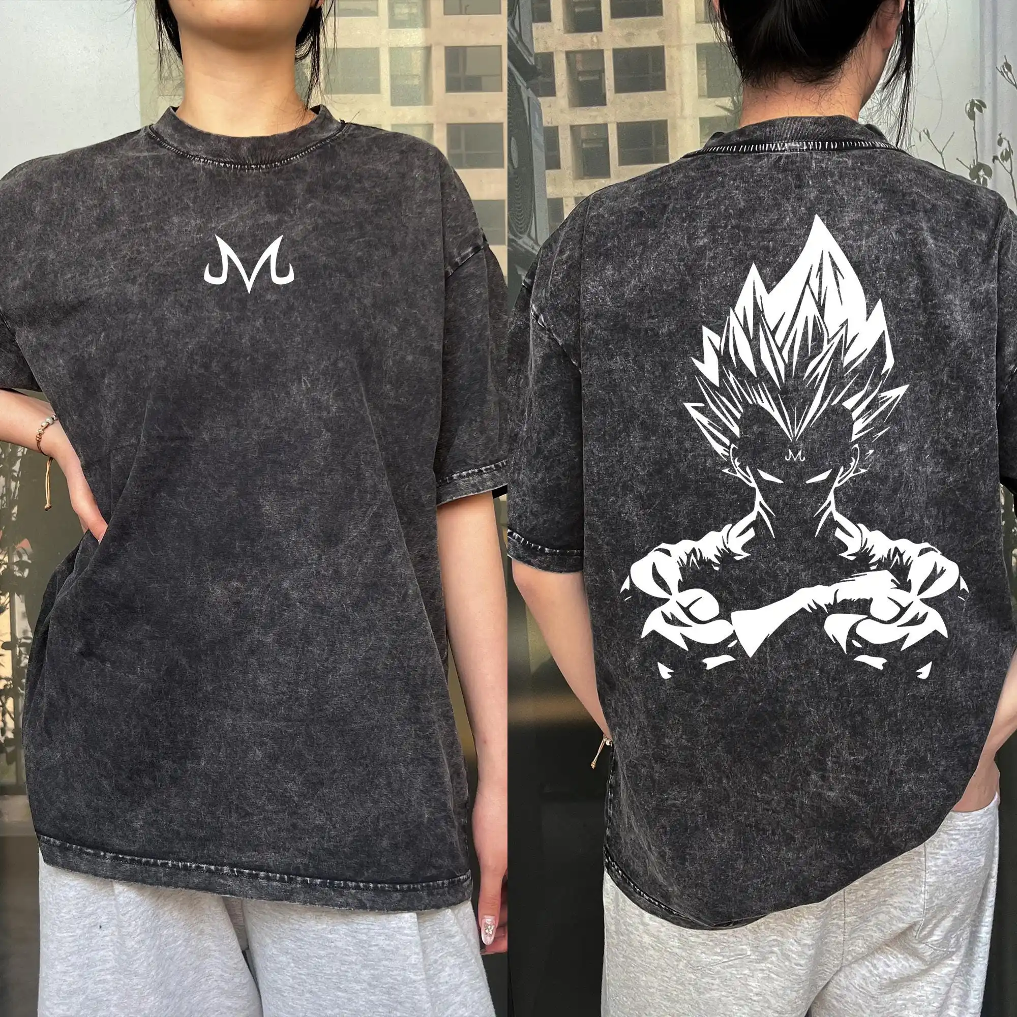 

2026 Summer Dragon Ball Characters Cotton T Shirt Unisex Casual Streetwear Style Y2K Streetwear Trend