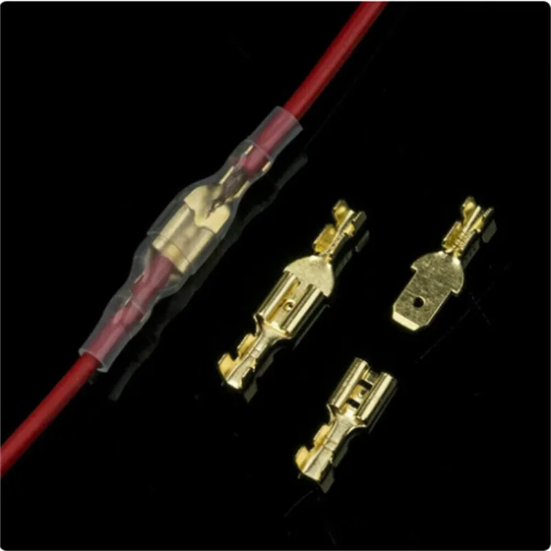 270 قطعة 2.8/4.8/6.3 مللي متر معزول ذكر موصل سلك سالب محطات تجعيد كهربائية محطة المجرف موصلات صندوق أدوات متنوعة #4