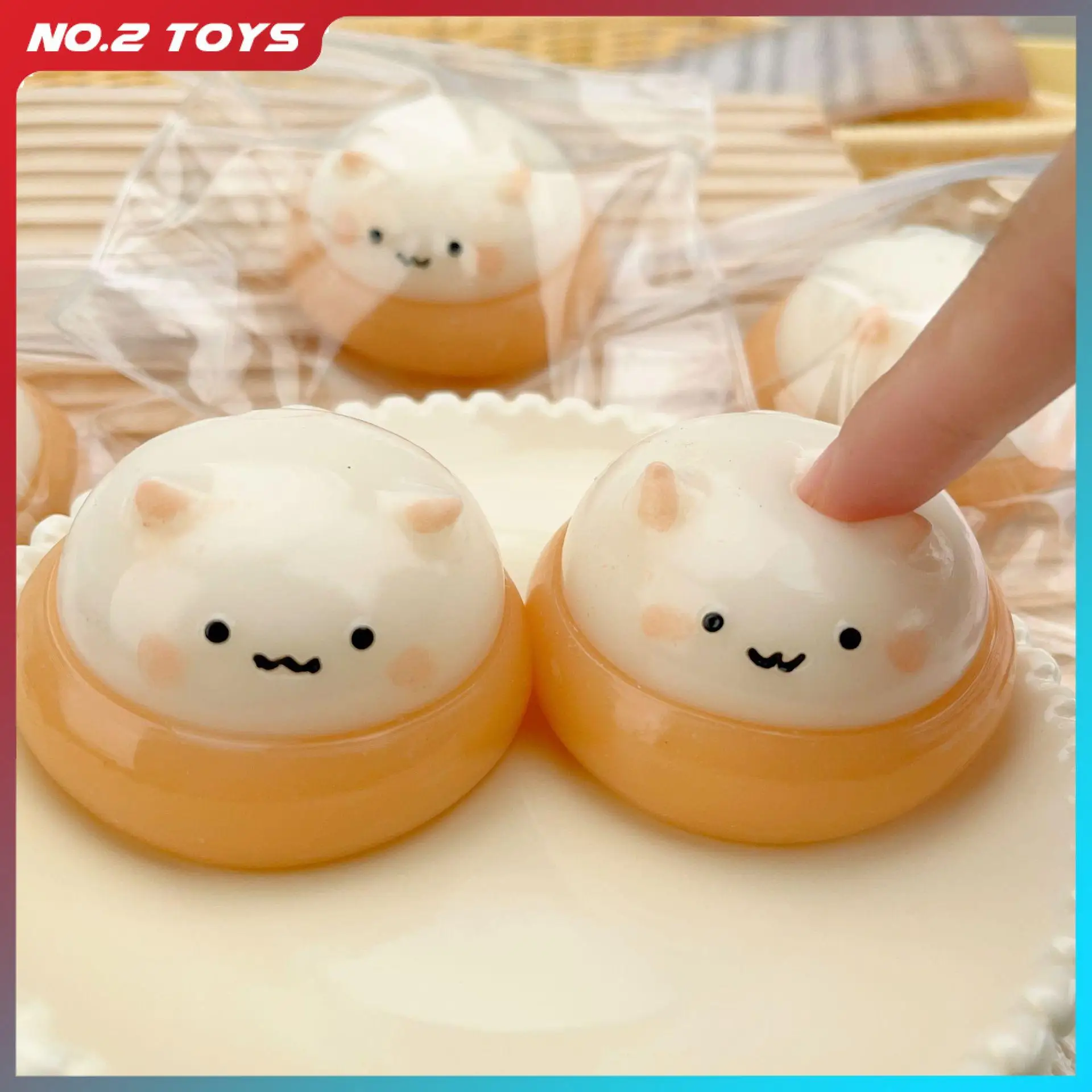 10pcs Hamster Squishy Soft Squeeze Toy Kawaii Squishies Animal Squeezes Kids Adults Stress Relief Toy Mini Chestnut Hamster Gift