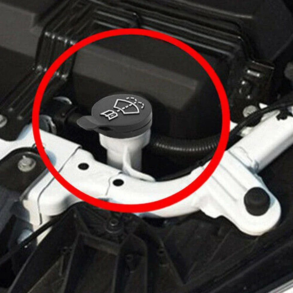 Car Windshield Wiper Washer Fluid Reservoir Car Tank Bottle Cap Cover for Opel ADAM ASTRA J K CORSA E INSIGNIA MOKKA VIVA Meriva