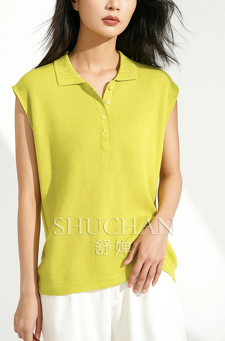 New Knitted Sweater Hollow Bag Sleeve Vest Women 0Y74 Sueter Mujer Invierno  Casacos De Inverno Feminino