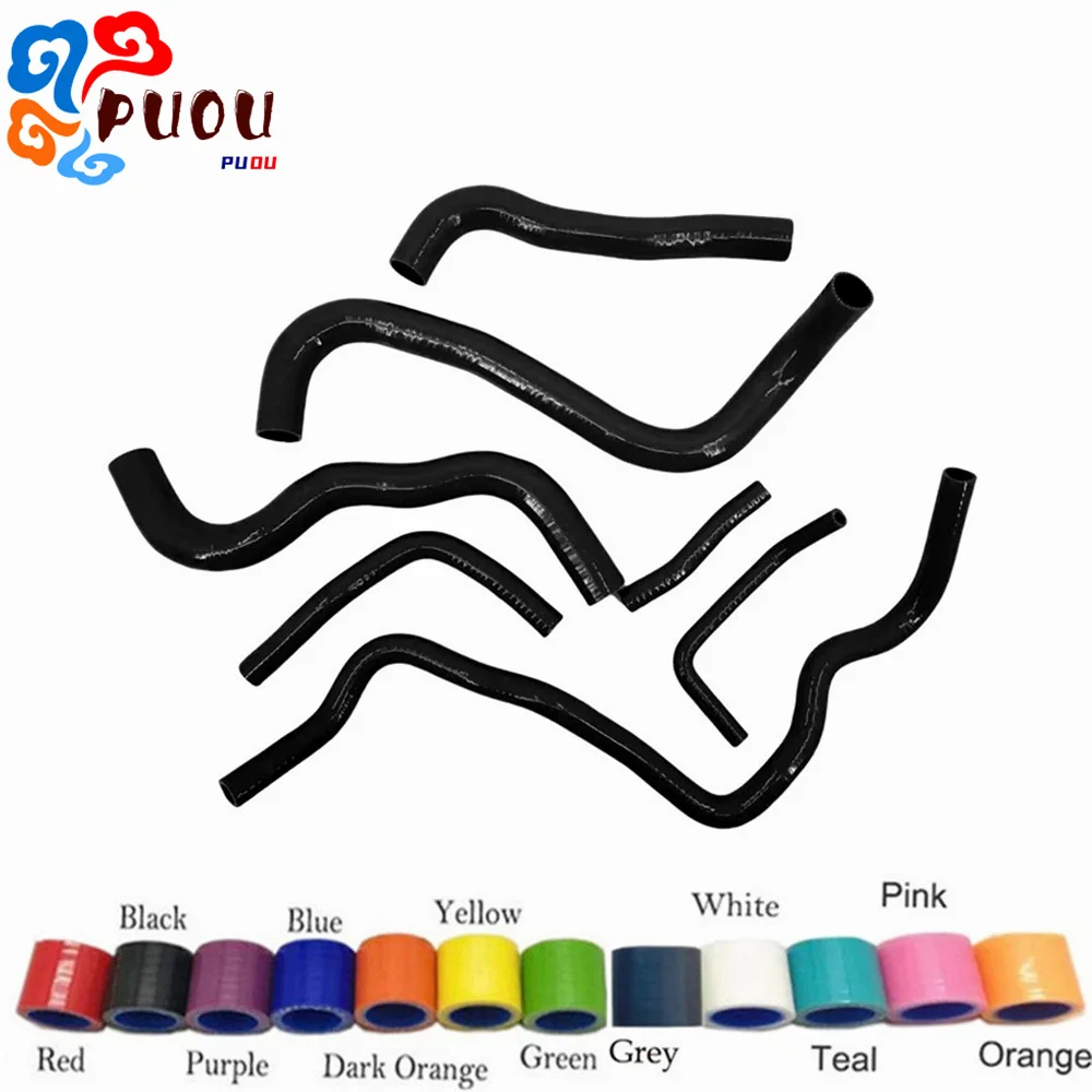 

Fit Honda 2016-2021 Civic 1.5L Turbo 10th Gen Silicone Tube Radiator Coolant Hose Kit