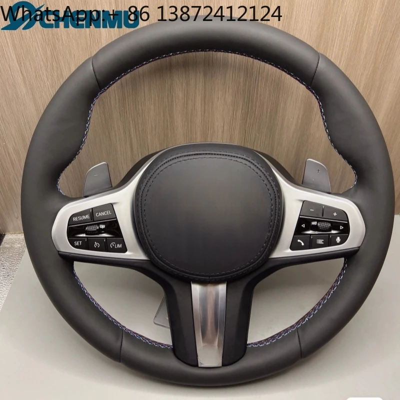 

New Design 2025 M Sport Steering Wheel for BMW G20 G28 F10 F30 G31G30 G06 G08 G06 G11X4 X5 X6 Leather Steering Wheel