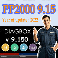 Diagnostic tool Latest Diagbox version Diagbox V9.150 with Crack Lexia3 PP2000 OBDS Scanner  For Peo-geot original installation