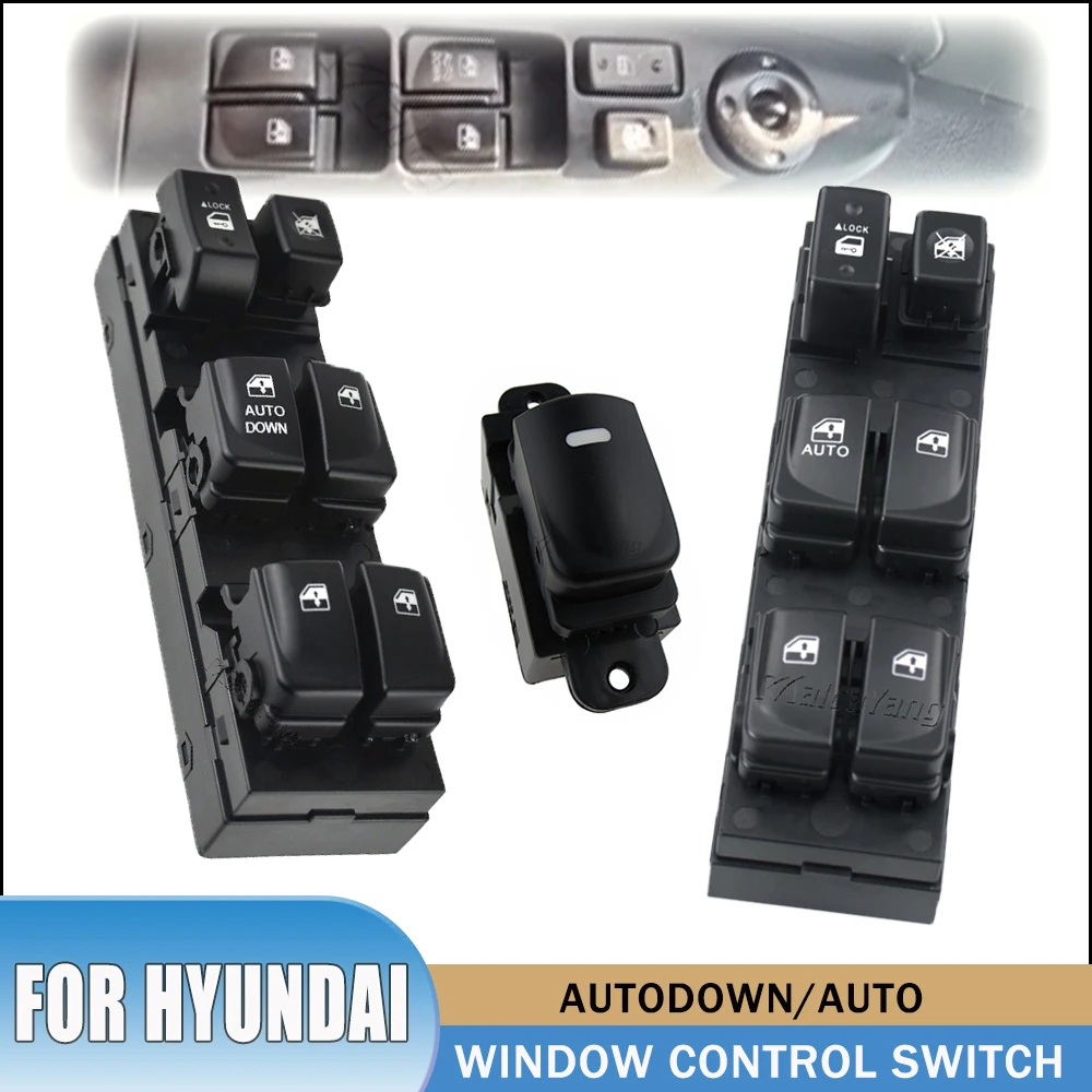 

Driver Side Electric Power Master Window Switch Lifter Button For Hyundai Elantra HD 2007 2008 2009 2010 93570-2H110 935702H110