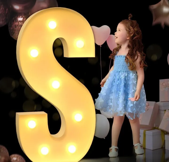 120Cm Lettervormige Led Licht Romantische Verrassing Voorstel Bekentenis Scène Decoratie Home Cocktail Party Verjaardagssfeer