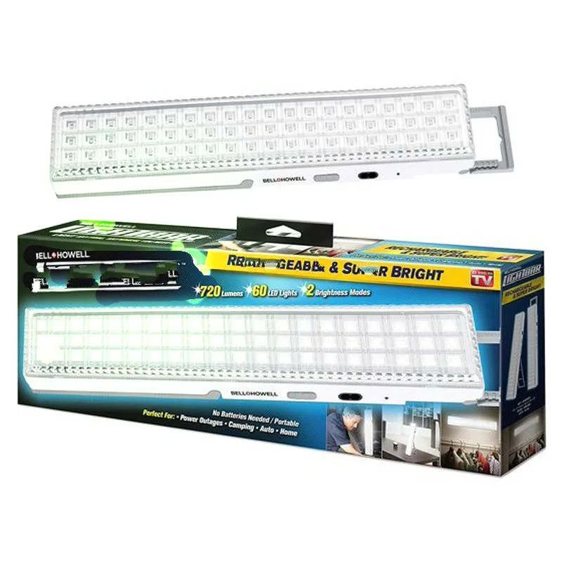 

60LED Saving Emergency Rechargeable Light for Camping Fishing Hiking Home Camp Outdoor Lamps Ceiling Emergency Light