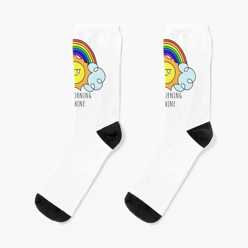 

Good Morning Sunshine Socks short Crossfit Women Socks Men's