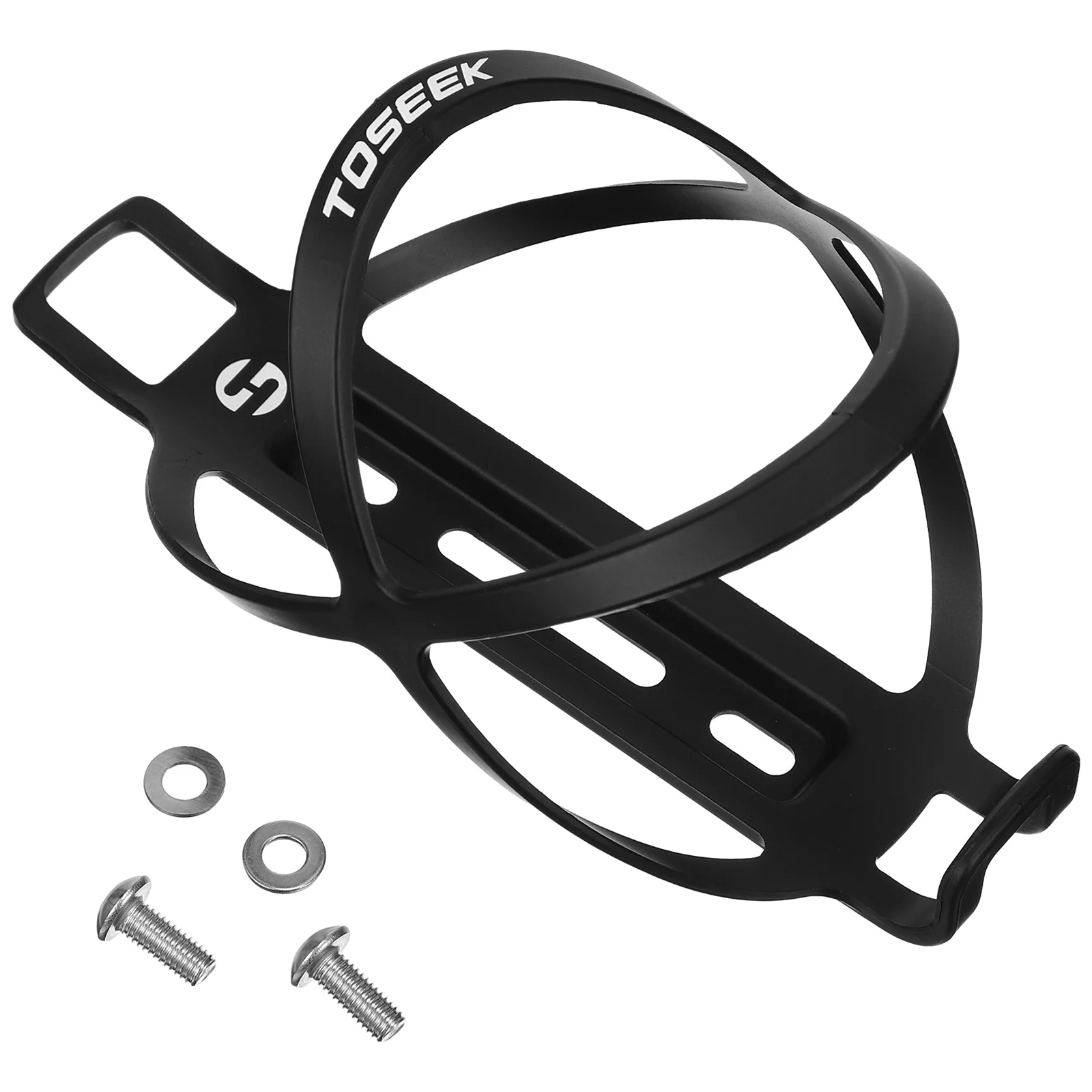 1 قطعة حامل زجاجة الدراجة من ألياف الكربون خفيف الوزن ومتين لزجاجة المياه حامل قفص الدراجات لركوب الدراجات على الطرق الجبلية