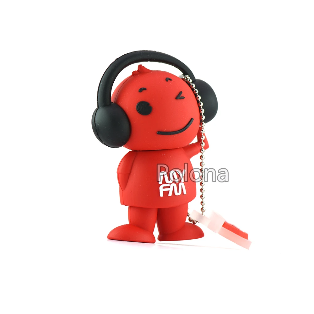 Usb Flash Drives 128gb 64gb 32gb 16gb 8gb 4gb 2gb Memoria Usb Pen Drive 256gb 512gb Usb Stick Music Happy Boy Cartoon Pendrive