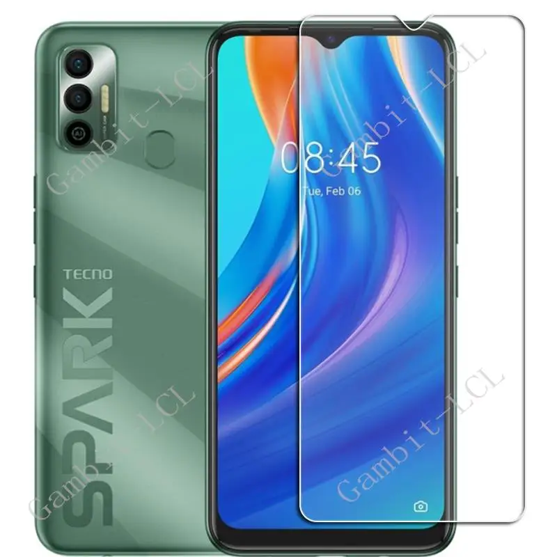 Для Tecno Spark 5 Air 6 Go 2020 2021 2022 7 7P 7T 8 8T 8P 8C 9 9T 10 4G 5G 10C Защитная пленка для экрана из закаленного стекла