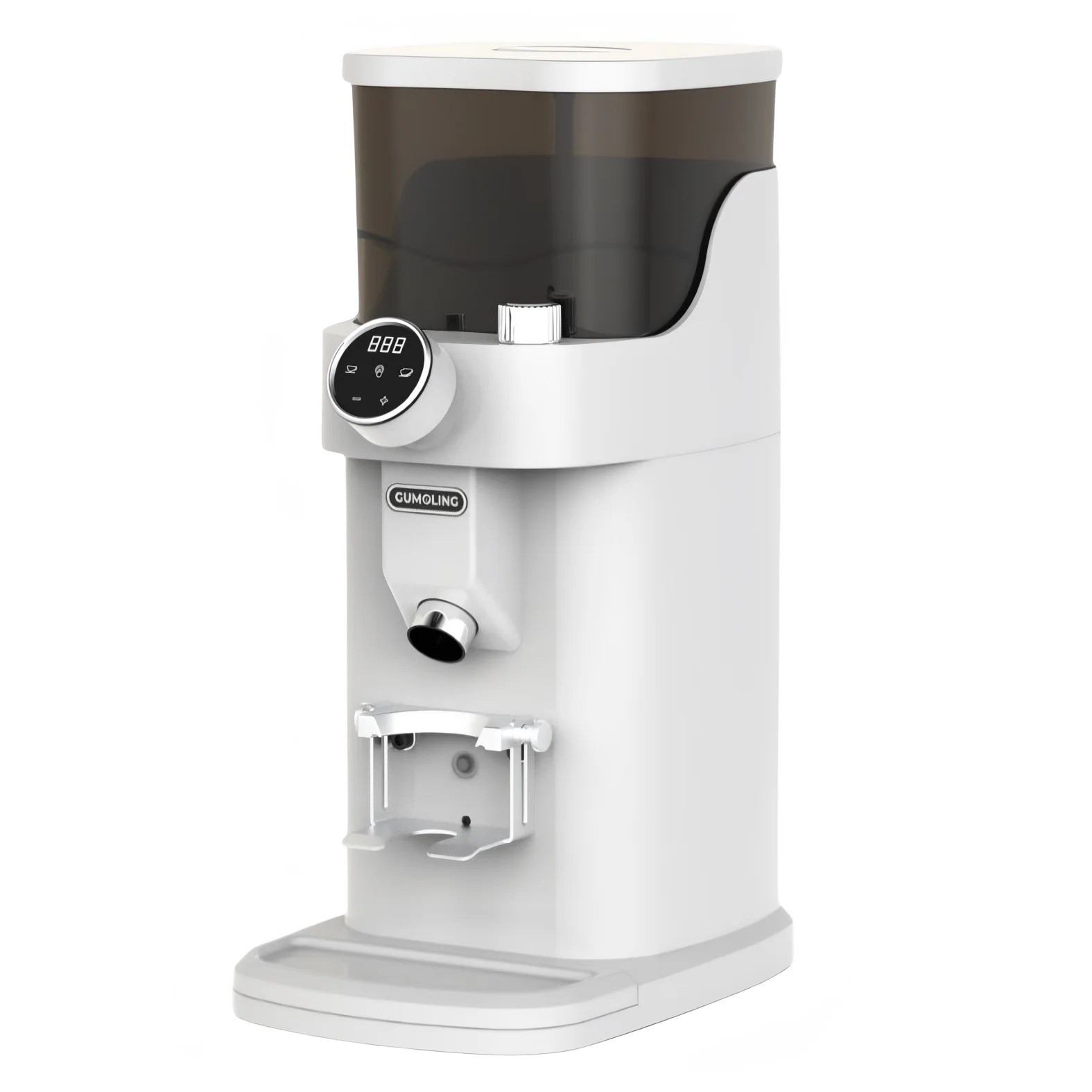 Commercial Coffee Grinder Flat Burr 64Mm - Elektryczny młynek do kawy z ekranem