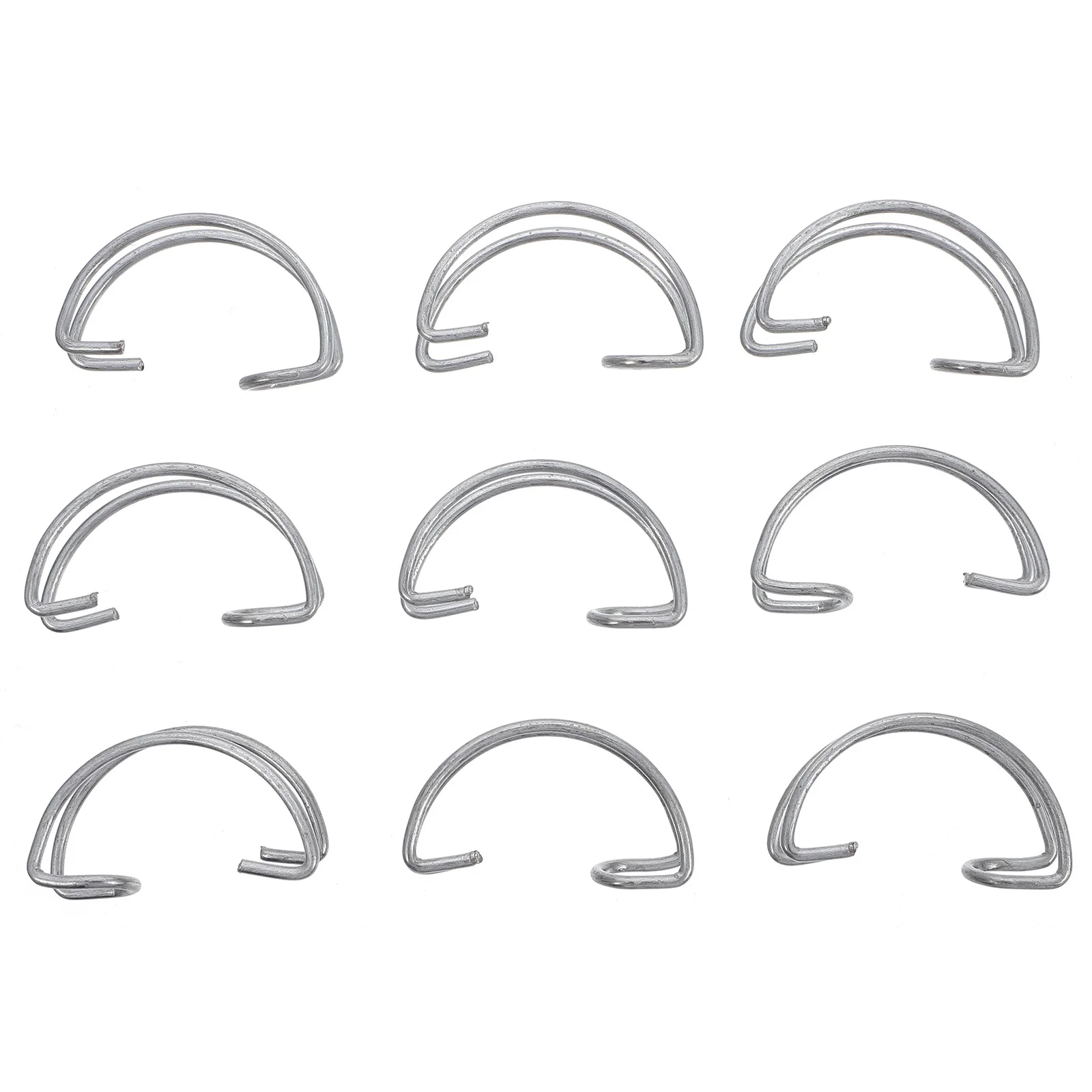 

40Pcs Rabbit Cage Hooks High Grade Wrought Steel Artistic Design Good Load Bearing Easy Install Breeding Equipment