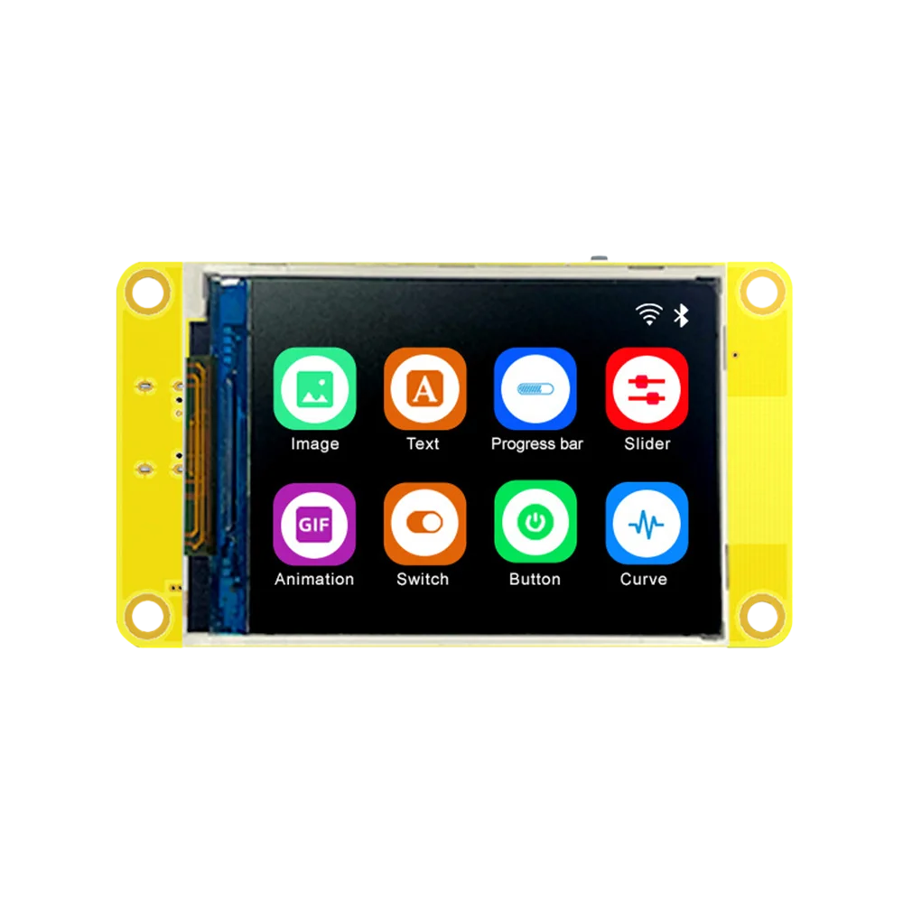 Esp32 4m flash 2.8 polegadas 240*320 módulo de exibição lcd com wifi e bluetooth-compatível com toque capacitivo ou resistivo