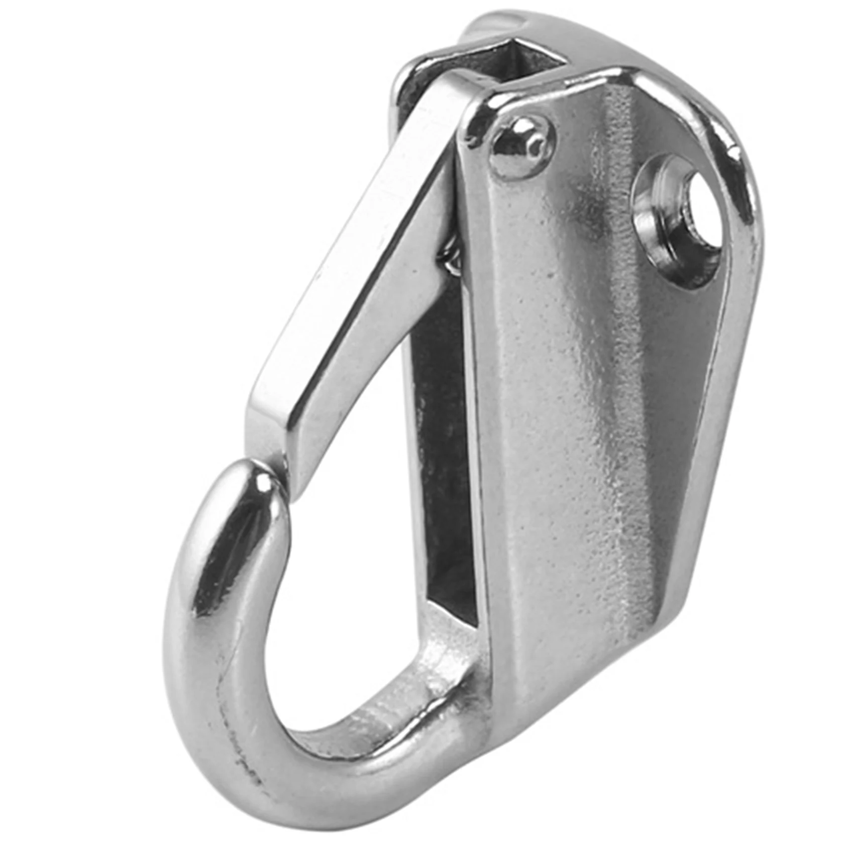 M93K-Marine Boat Fender Hooks Stainless Steel Spring Snap Type Fender Fending Hook Hanger 4 Pcs